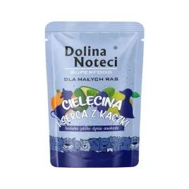 dolina-noteci-superfood-karma-mokra-dla-psow-malych-ras-cielecina-i-serca-z