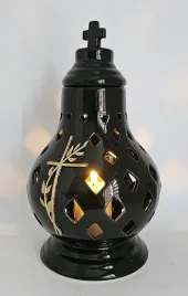 znicz-lampion-ceramiczny-karafka-czarny