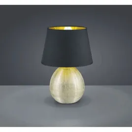 luxor-lampa-stolowa-1-punktowa-czarna-zlota