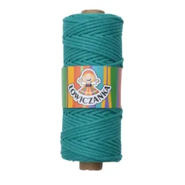 sznurek-bawelniany-pleciony-3mm-100mb-morska-zielen