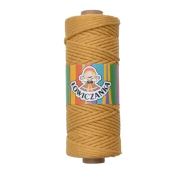 sznurek-bawelniany-pleciony-3mm-100mb-musztardowy