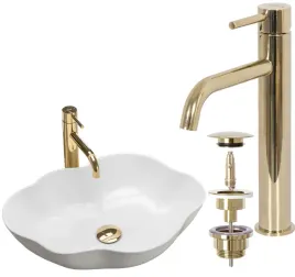 umywalka-nablatowa-pearl-biala-zlota-bateria-lungo-korek-rea