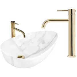 umywalka-nablatowa-asymetryczna-greta-65-cm-bianco-zlota-bateria-rea