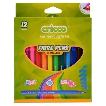 flamastry-cricco-12-kol-op-kartonowe-stan-nowy