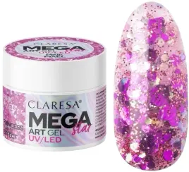 claresa-zel-do-zdobien-megastar-pink-pixel-10g-z-kolorowymi-heksagonami