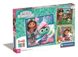 puzzle-gabby-s-dollhouse-3x48-elementow-clementoni-dla-dzieci-5