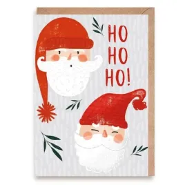 cardie-kartka-bozonarodzeniowa-ho-ho-ho-z-mikolajem-a6