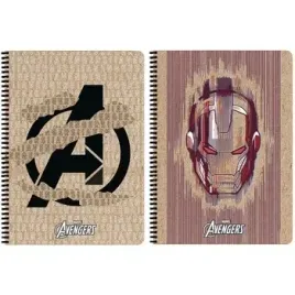 kolozeszyt-a4-80k-kratka-avengers-kraft-liner
