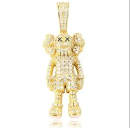 naszyjnik-wisiorek-chain-kaws-zloty-streetwear-prezent-y2k
