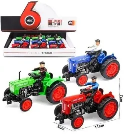 traktor-z-kierowca-ciuciubabka-model-z-napedem-wstecznym-i-metalowymi-ele