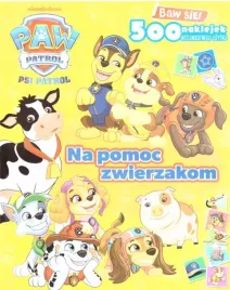psi-patrol-na-pomoc-zwierzakom-ksiazka-z-naklejkami-media-service-zawada