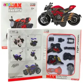 leantoys-metalowy-motocykl-do-skrecania-model-diy-1-14-czarno-czerwony-6