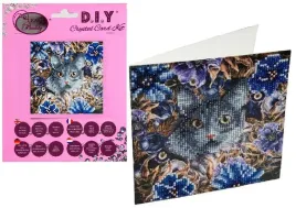 craft-buddy-mozaika-diamentowa-kartka-3d-kot-i-kwiaty-18x18-cm