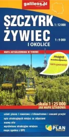 plan-mapa-wodoodporna-szczyrk-zywiec-i-okolice