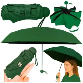 leantoys-parasolka-skladana-kieszonkowa-uv-upf-50-plus-90-cm-zielona