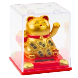 leantoys-chinski-kot-szczescia-solarny-w-gablocie-figurka-zlota