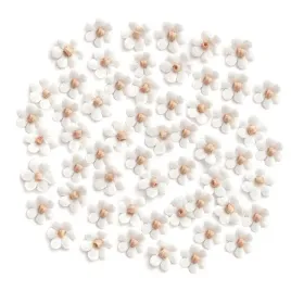 dalprint-dpcraft-papierowe-kwiatki-1-cm-60-szt-biale-dekoracje