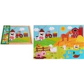drewniane-puzzle-dla-dzieci-4-obrazki-smily-play-3-lat