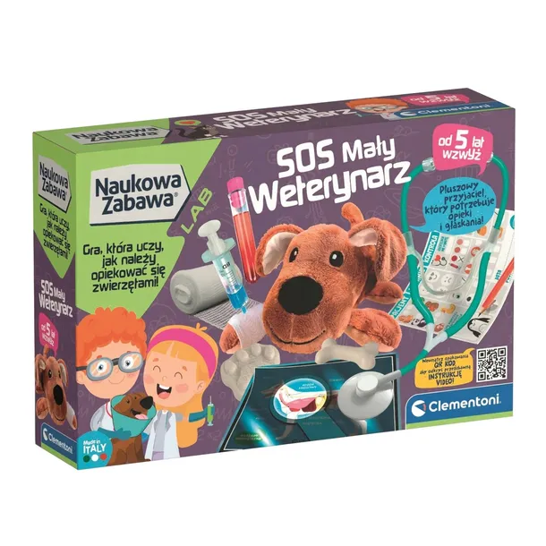 maly-weterynarz-clementoni-7122-material-karton-papier-tkanina