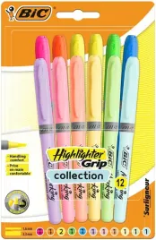 zakreslacz-bic-highlighter-grip-pastel-12kol-3732