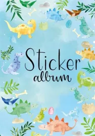zdesign-album-na-naklejki-a5-dinozaury-20-silikonowych-stron