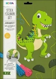 zestaw-do-szycia-dla-dzieci-dinozaur-z-igla-i-mulinami-od-heyda