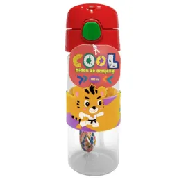 mcd-bidon-dzieciecy-cool-maly-superbohater-480-ml-z-gumowa-opaska