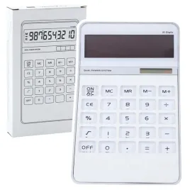 kalkulator-biurowy-leantoys-10-cyfrowy-bialy-lcd-solarny