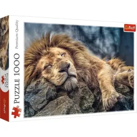 puzzle-1000-elementow-spiacy-lew-od-trefl-wysoka-jakosc-i-bezpieczenstw