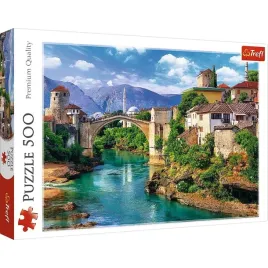 puzzle-500-elementow-stary-most-w-mostarze-trefl-ekologiczne-materialy