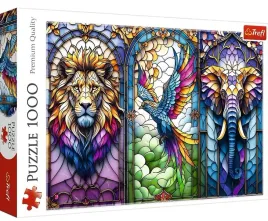 puzzle-witraz-zwierzeta-1000-elementow-trefl