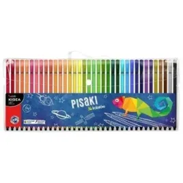 derform-pisaki-kidea-36-kolorow-w-etui-z-klipsem-kolorowanka