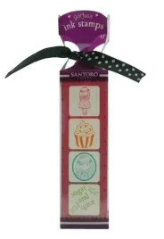 santoro-gorjusszestaw-stempli-z-tuszem-sugar-and-spice