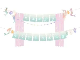 baner-happy-birthday-syrenka-130x100-cm-partydeco-papierowy-z-sznurkiem