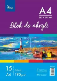 tetis-blok-do-farb-akrylowych-i-olejnych-a4-15-ark-190-g-m