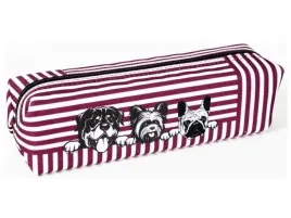 fandy-piornik-etui-tekstylne-doggy-21x6x6-cm-z-zamkiem-z-nadrukiem
