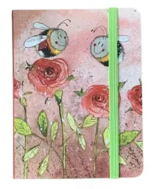 notatnik-a6-alex-clark-pszczoly-i-roze-160-stron-w-linie-z-gumka