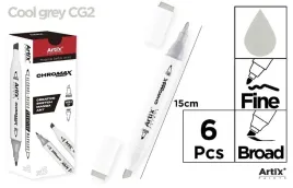 marker-dwustronny-artix-chromax-cool-grey-cg2-6-szt