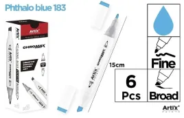artix-marker-chromax-z-dwustronny-deep-violet-81-zestaw-6-szt