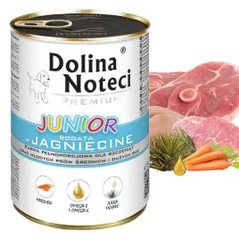 dolina-noteci-premium-mokra-karma-dla-psa-junior-bogata-jagniecine-7x-400g