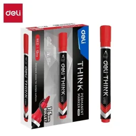 marker-permanentny-deli-okragly-15-mm-czerwony-12-sztuk
