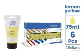 bebasic-farba-akrylowa-75-ml-cytrynowy-zolty-zestaw-6-szt