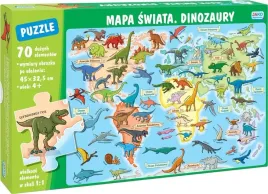 puzzle-edukacyjne-dinozaury-na-mapie-swiata-70-elementow-wydawnictwo-j
