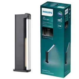 lampka-biurkowa-stolowa-led-amber-5w-4000k-sciemnialna-usb-czarna-philips