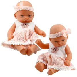 lalka-bobas-leantoys-w-rozowej-sukience-z-koronka-i-opaska-24-cm