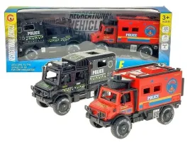 adar-zestaw-pojazdow-transportowych-radiowoz-i-woz-strazacki-2-szt