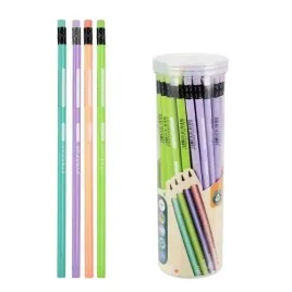 starpak-olowki-hb-trojkatne-pastelowe-z-gumka-48-szt-tuba