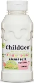 childgen-farba-do-malowania-palcami-biala-350-ml-super-zmywalna-2