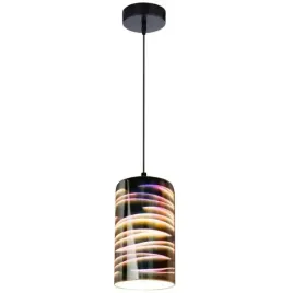 czarno-pomaranczowa-lampa-wiszaca-z-unikatowym-zdobieniem-pokoj-mlodziezowy
