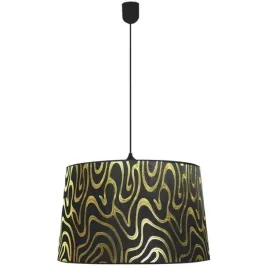 nowoczesna-lampa-wiszaca-z-czarno-zlotym-kloszem-z-tkaniny-do-salonu